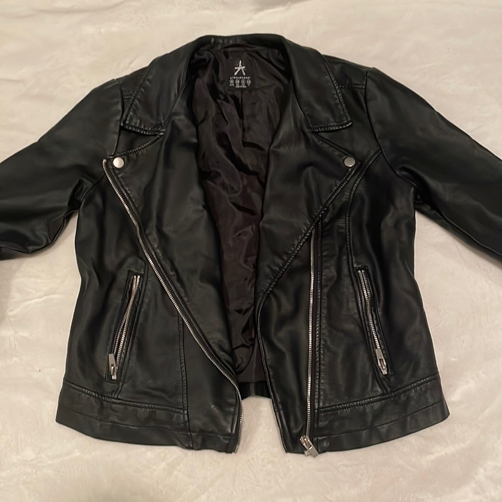 Faux Leather Jacket